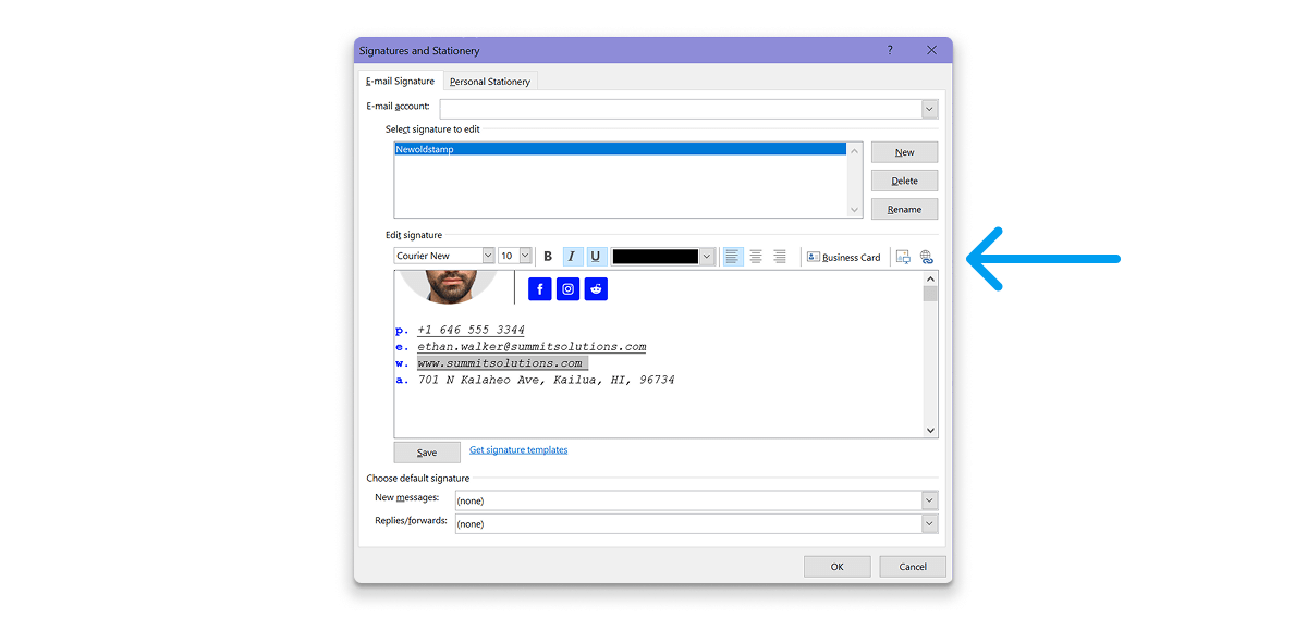 Right-Click and Select Hyperlink