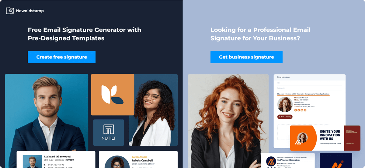 Newoldsatm Email Signature Generator