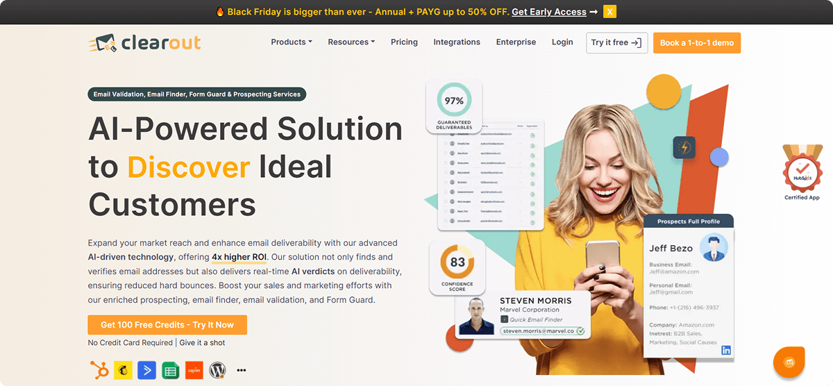 Clearout Black Friday Deal