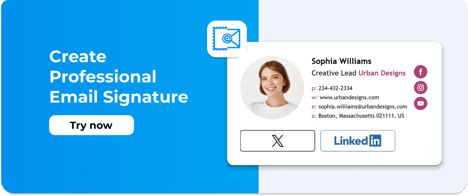 Create Email Signature With Newoldstamp