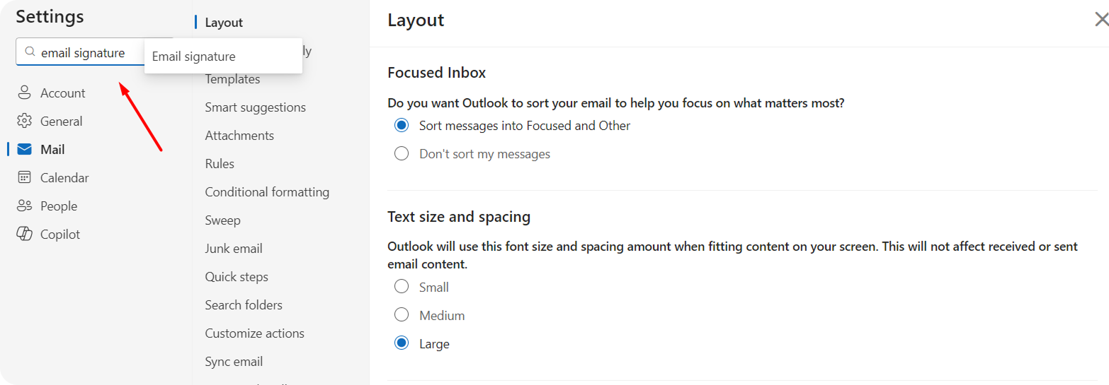 email-signature-settings