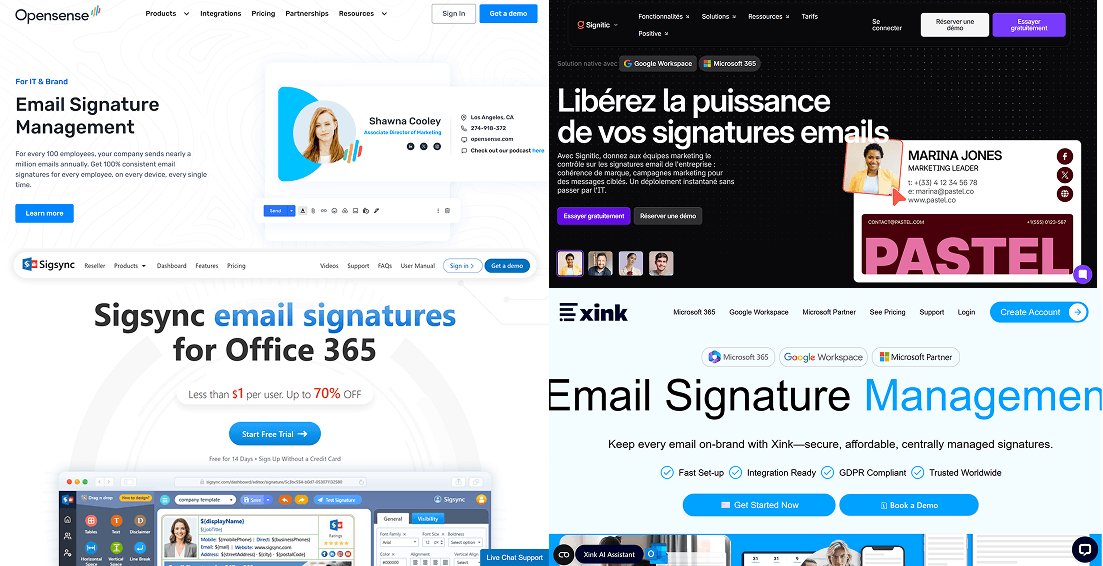 Other email signature software
