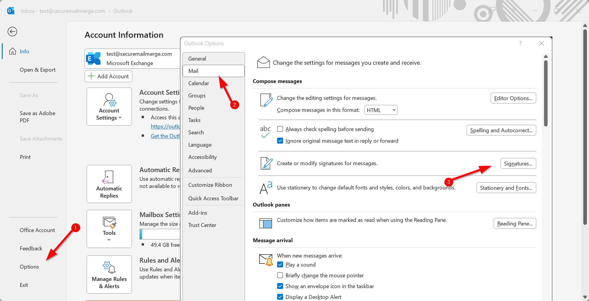 how-to-set-signature-in-classic-outlook