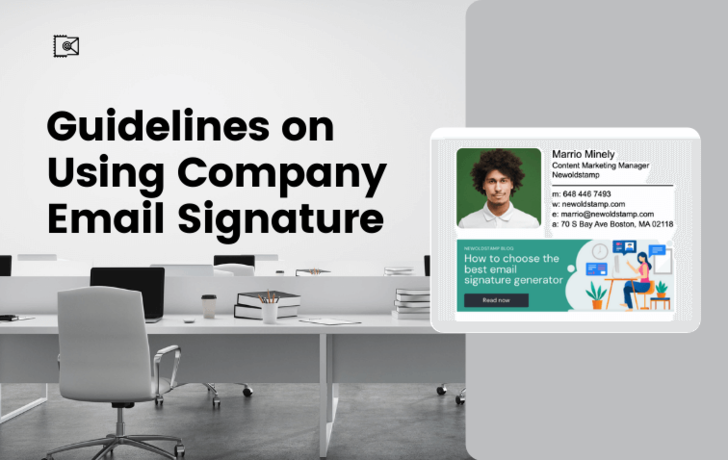 Guidelines on Using Company Email Signature