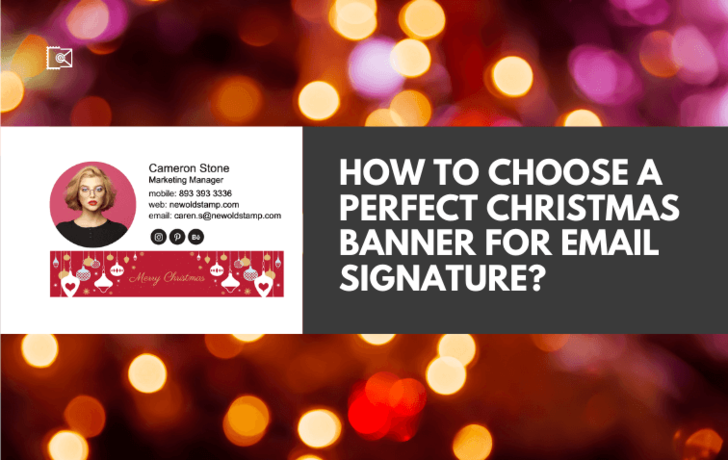 How to Choose a Perfect Christmas Banner for Email Signature?