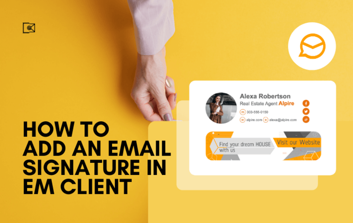 How to Add an Email Signature in eM Client