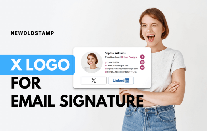 X Logo for Email Signature – Quick & Easy Guide