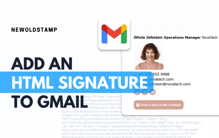 How to Add HTML Signature to Gmail (Step-by-Step Guide)
