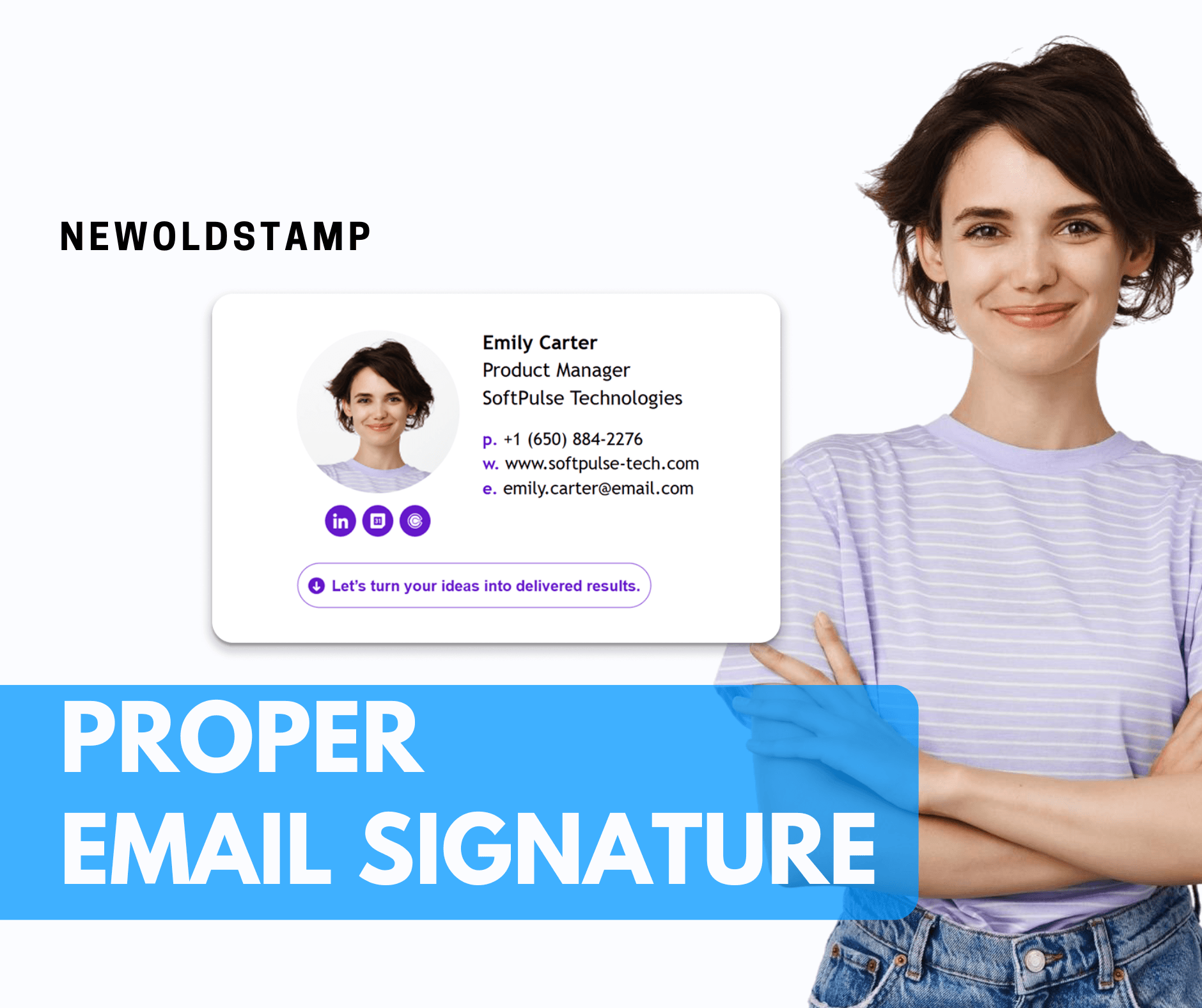 Proper Email Signature: Format, Etiquette & Examples - NEWOLDSTAMP