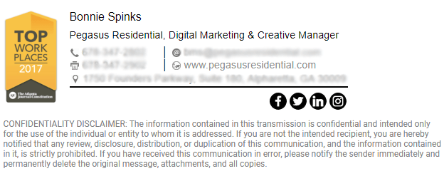 best email signature examples in october newoldstamp great email signature