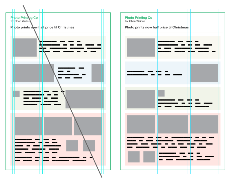 Don't overuse vertical block divisions