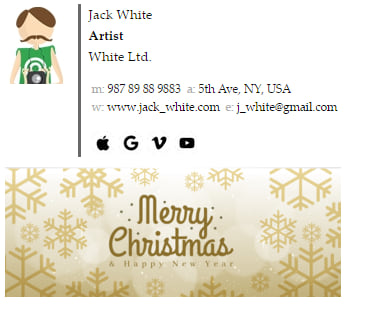 How To Choose A Perfect Christmas Banner For Email Signature