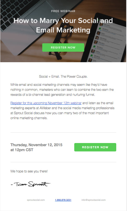 7 Real Examples of Event Invitation Emails - NEWOLDSTAMP