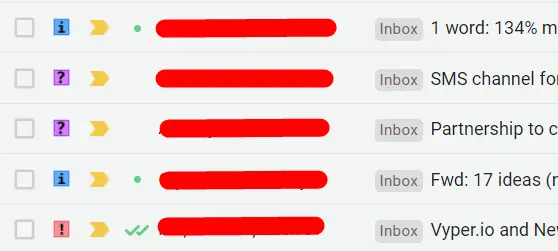 labels and folders in Gmail
