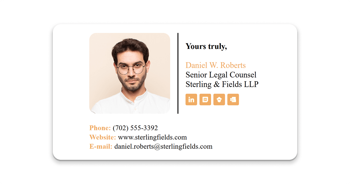 Formal Email Closings Example