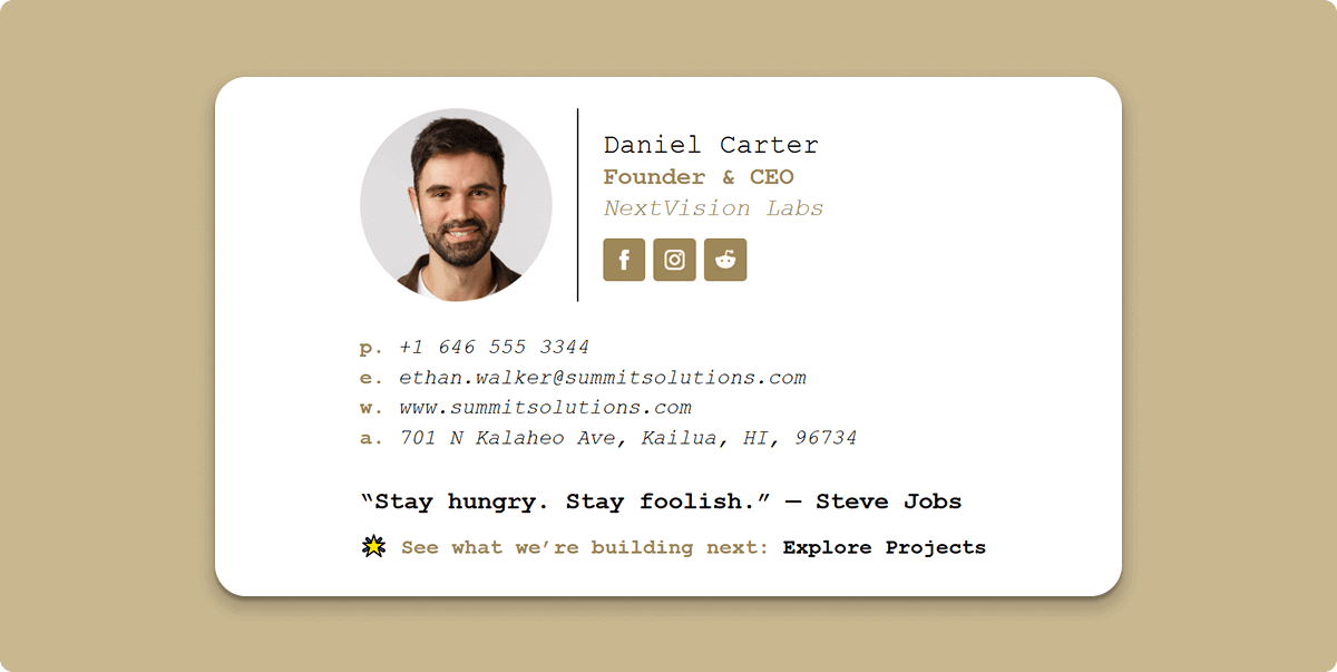 Famous Sayings from Renowned Figures for Email Signatures