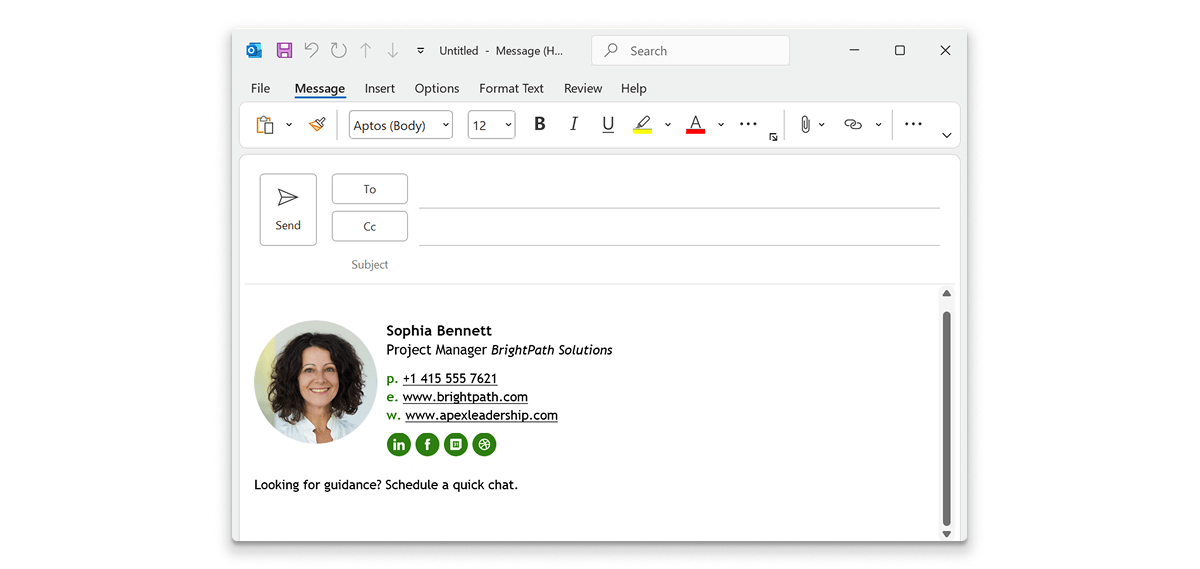 How to Make Sure My Outlook Signature Is Set Up Properly