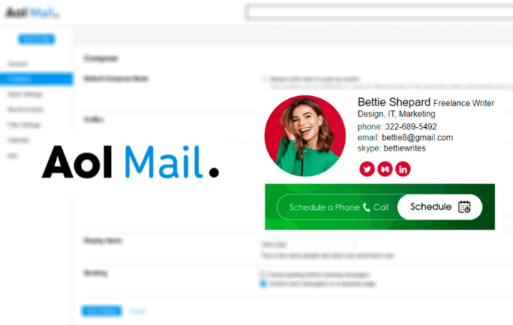How to Set Up a Signature in AOL Mail
